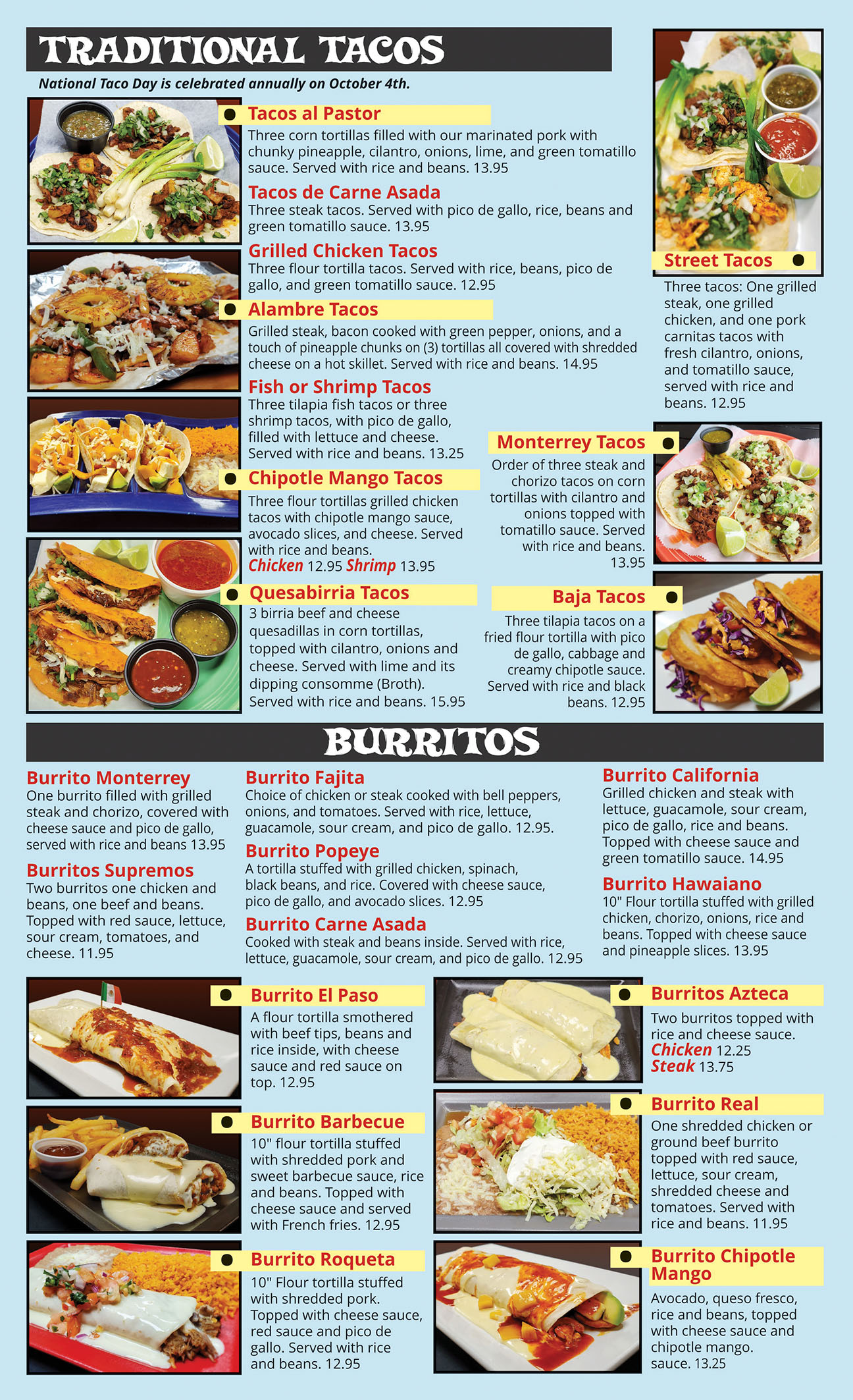 El Paso MX Cocina-menu page 3