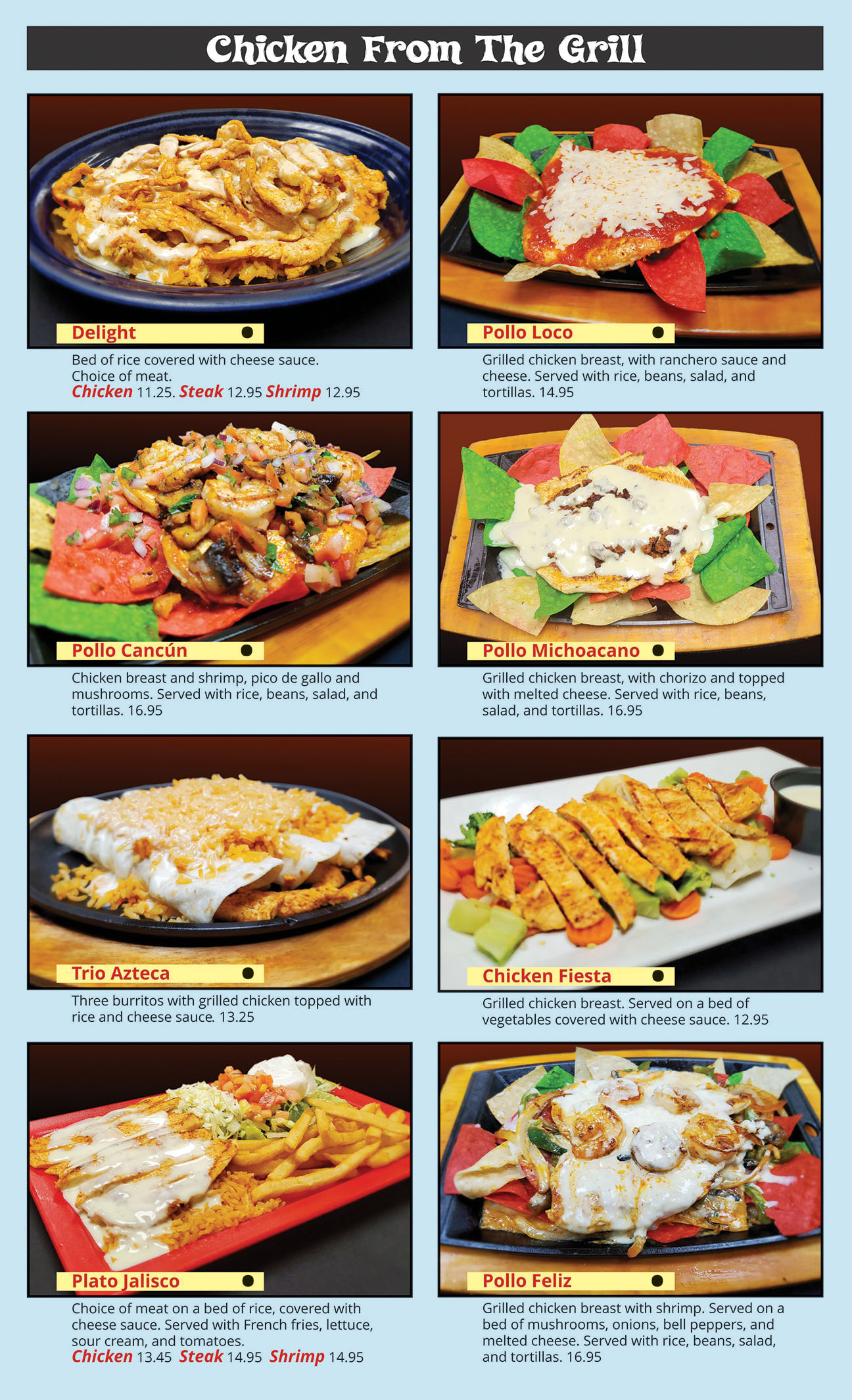 El Paso MX Cocina-menu page 4